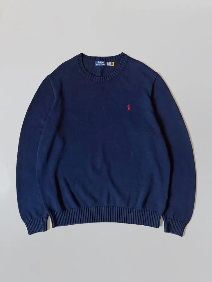 Sueter Trico Ralph Lauren Azul Marinho