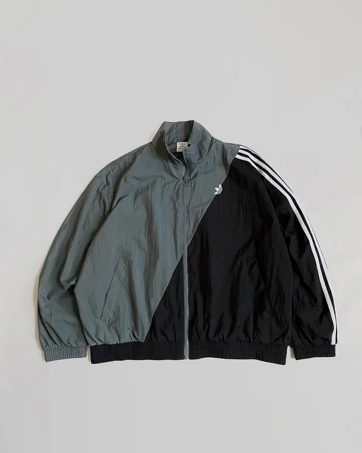 Jaqueta Adidas Colorblock Sage Preta