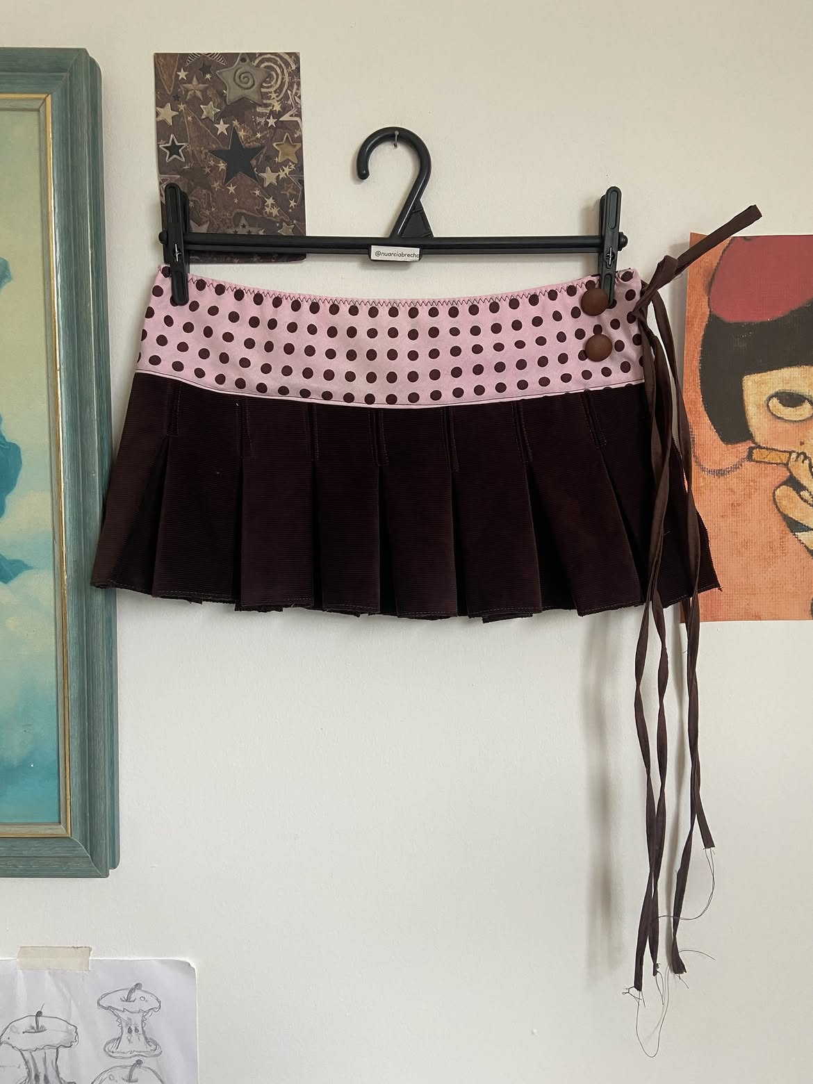 Mini Saia Artesanal Detalhes