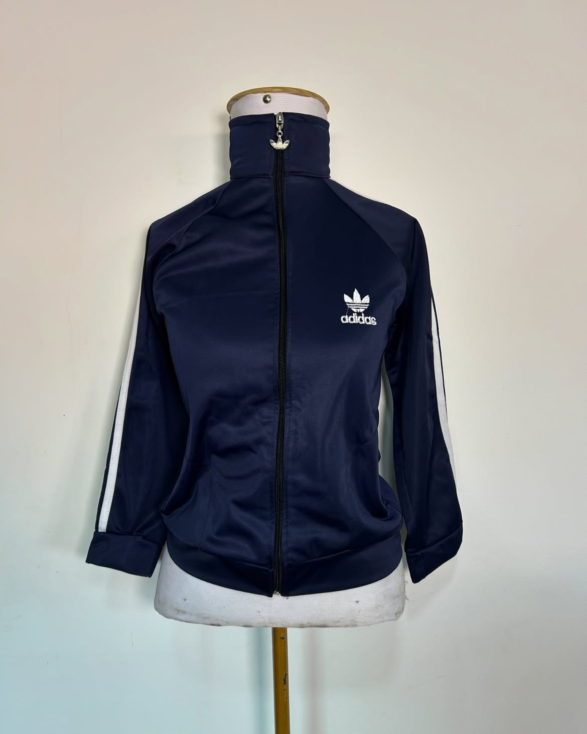 Blusa Adidas Gola Alta Azul