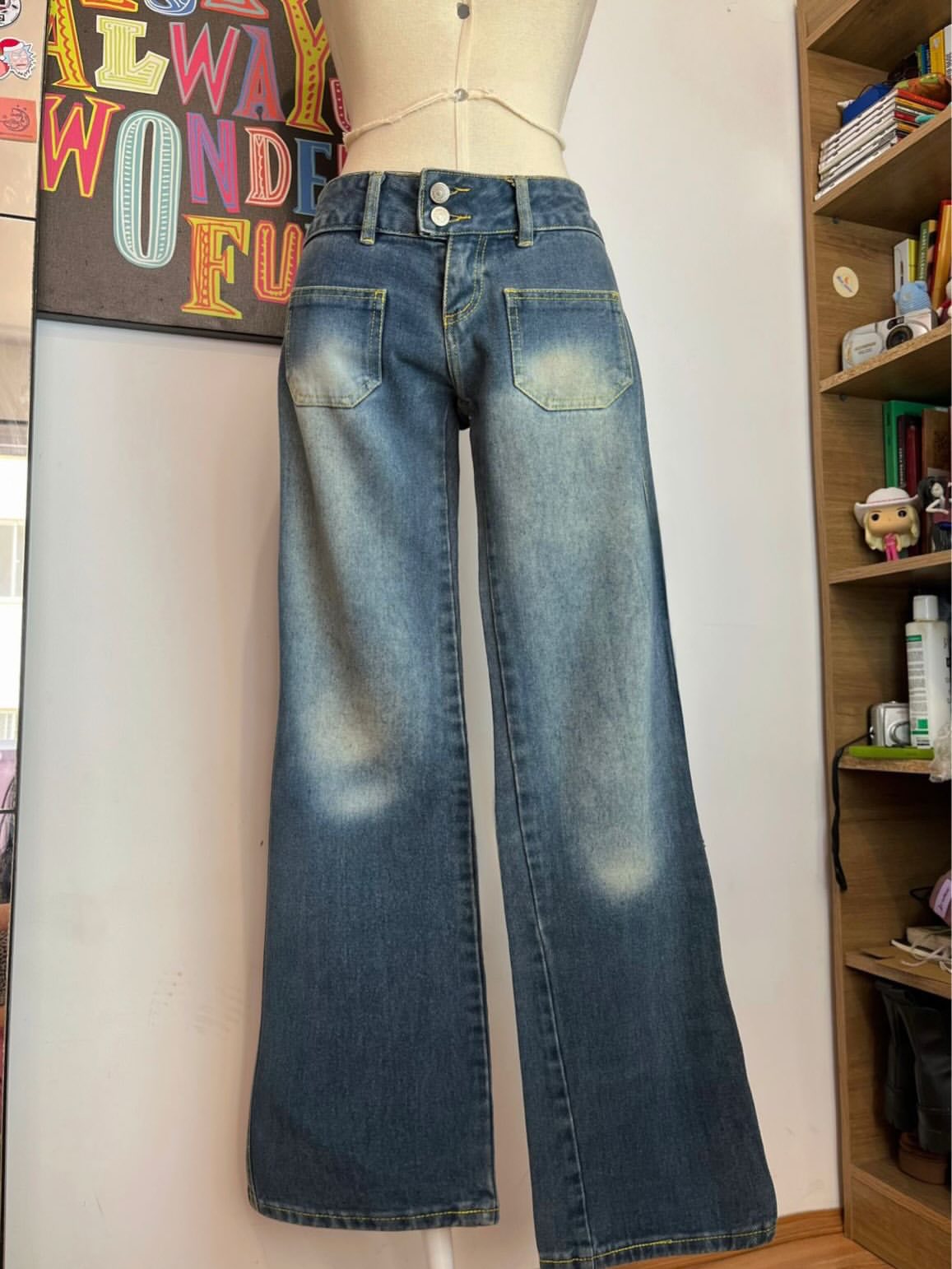 Calça Button Garimpo Drop Aesthetic