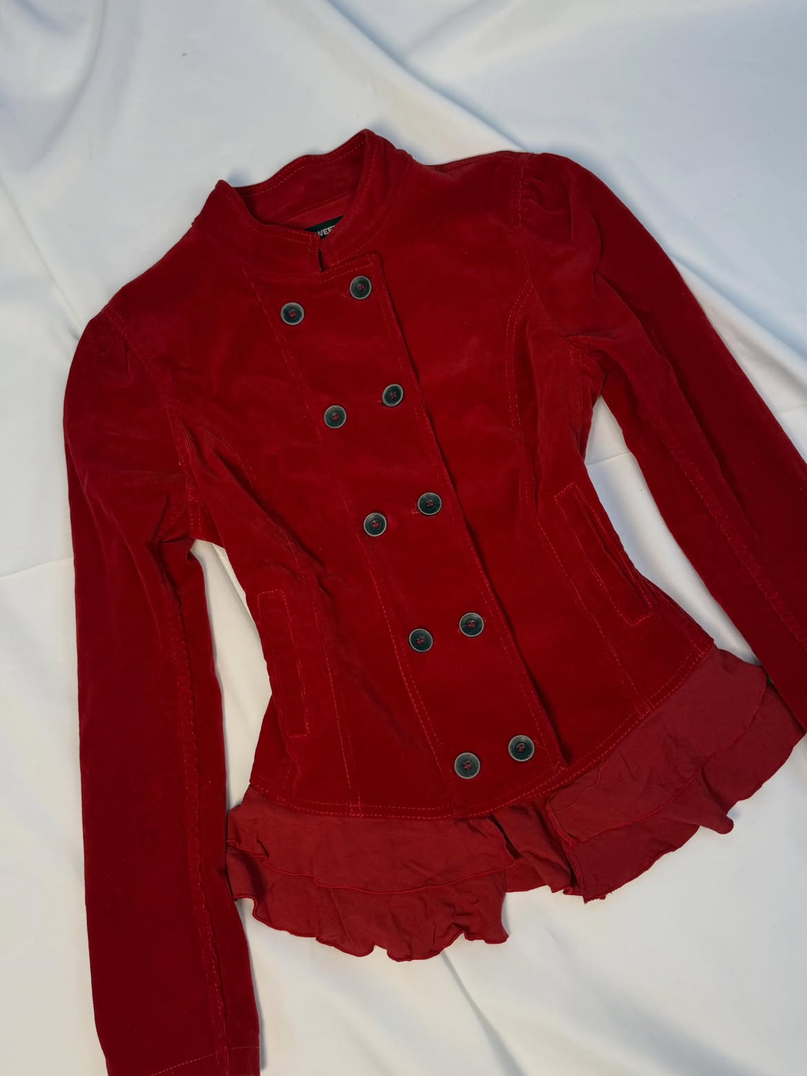 Blusinha Botoes Manga Longa
