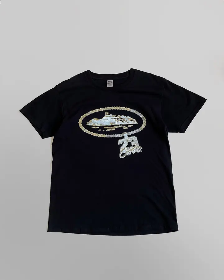 Camiseta Cortiez Central Cee Preta