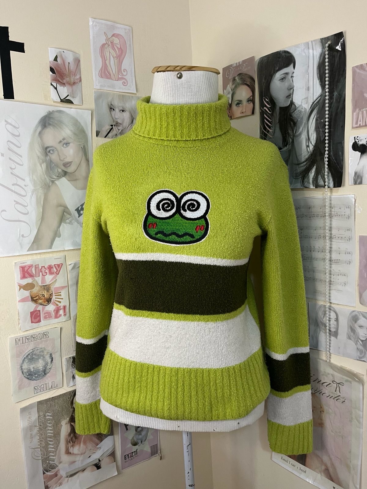 Blusa gola de lã sapinho