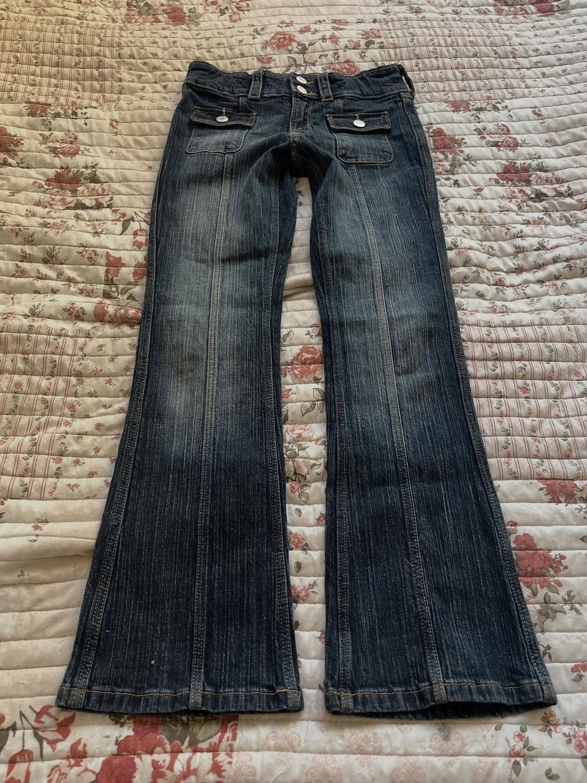 Calça y2k low rise garimpo